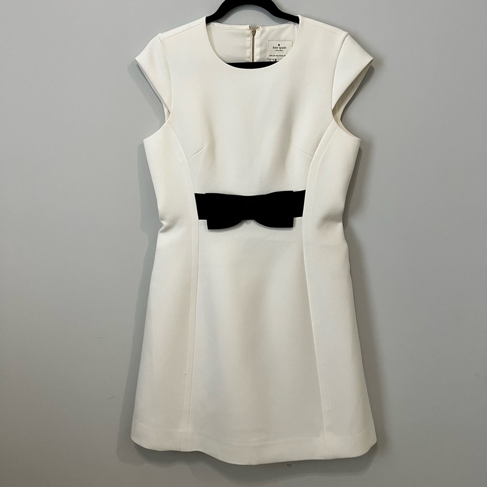 Kate Spade stretch crepe bow dress
